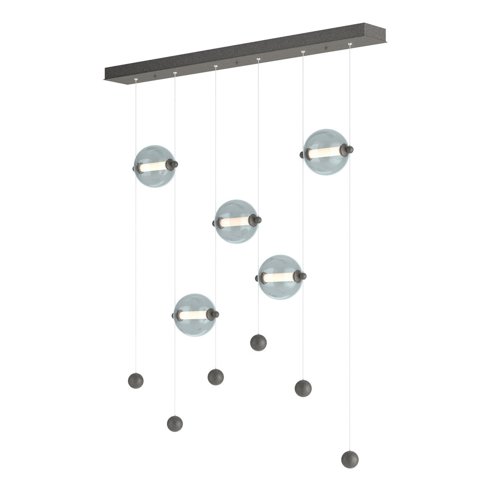 Hubbardton Forge - LED Pendant - Abacus - Natural Iron- Union Lighting Luminaires Decor