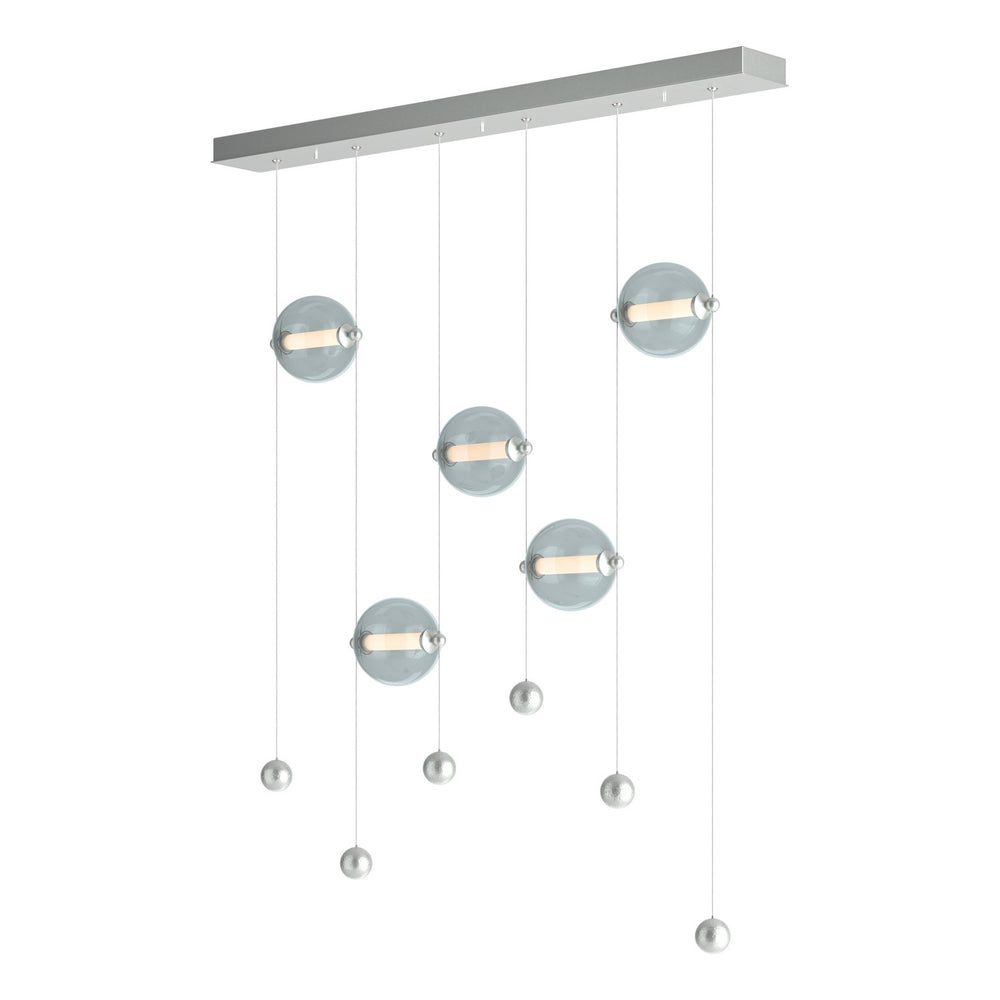Hubbardton Forge - LED Pendant - Abacus - Vintage Platinum- Union Lighting Luminaires Decor