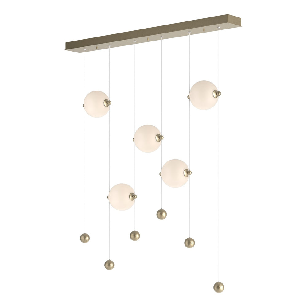 Hubbardton Forge - LED Pendant - Abacus - Soft Gold- Union Lighting Luminaires Decor