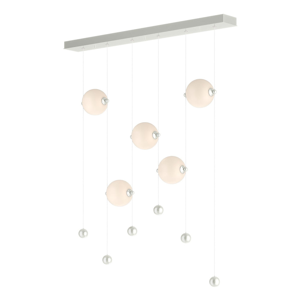 Hubbardton Forge - LED Pendant - Abacus - Sterling- Union Lighting Luminaires Decor