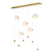 Hubbardton Forge - LED Pendant - Abacus - Modern Brass- Union Lighting Luminaires Decor