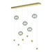 Hubbardton Forge - LED Pendant - Abacus - Modern Brass- Union Lighting Luminaires Decor