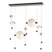 Hubbardton Forge - LED Pendant - Abacus - Bronze- Union Lighting Luminaires Decor