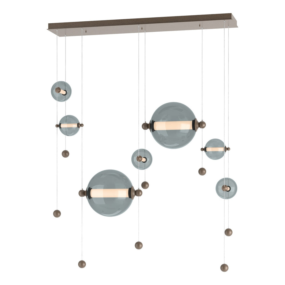 Hubbardton Forge - LED Pendant - Abacus - Bronze- Union Lighting Luminaires Decor
