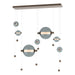 Hubbardton Forge - LED Pendant - Abacus - Bronze- Union Lighting Luminaires Decor