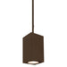 W.A.C. Canada - LED Pendant - Cube Arch - Bronze- Union Lighting Luminaires Decor