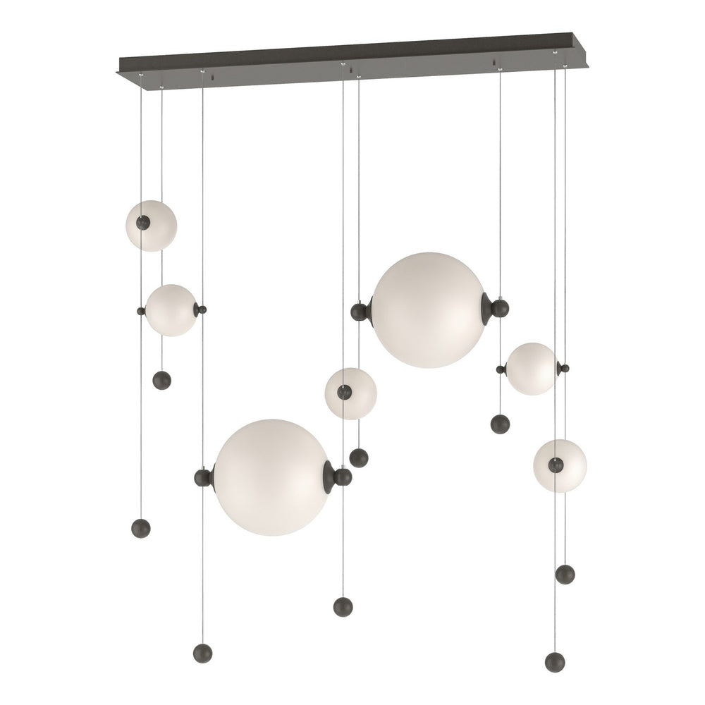 Hubbardton Forge - LED Pendant - Abacus - Dark Smoke- Union Lighting Luminaires Decor
