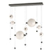Hubbardton Forge - LED Pendant - Abacus - Dark Smoke- Union Lighting Luminaires Decor