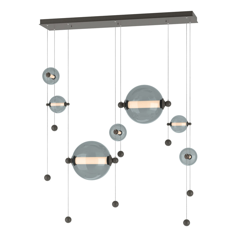 Hubbardton Forge - LED Pendant - Abacus - Dark Smoke- Union Lighting Luminaires Decor