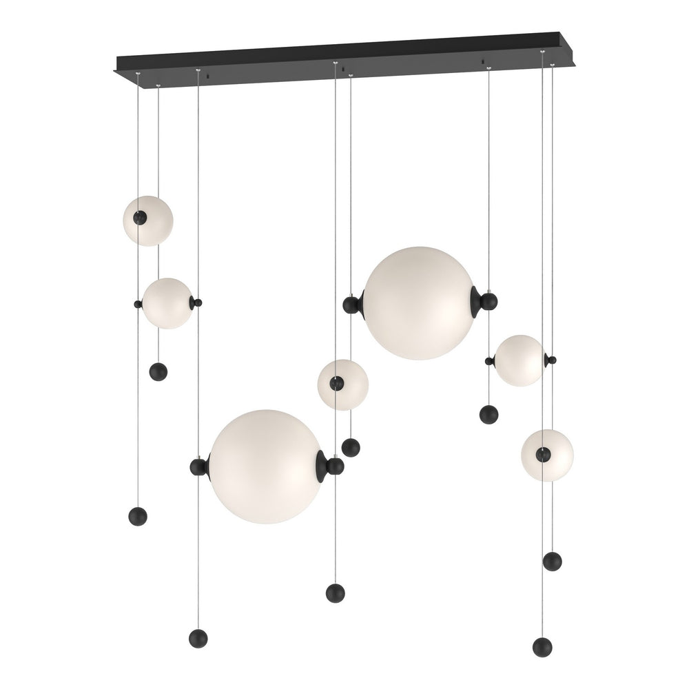 Hubbardton Forge - LED Pendant - Abacus - Black- Union Lighting Luminaires Decor