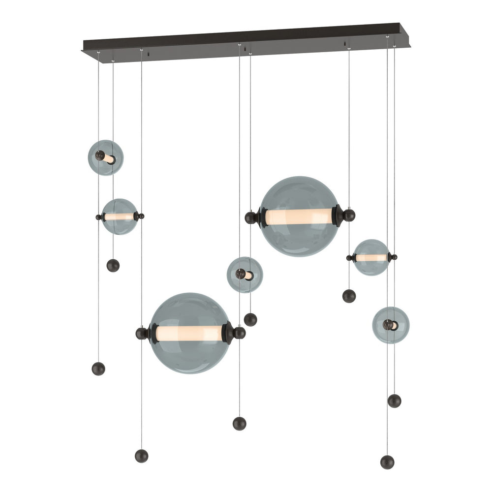 Hubbardton Forge - LED Pendant - Abacus - Oil Rubbed Bronze- Union Lighting Luminaires Decor