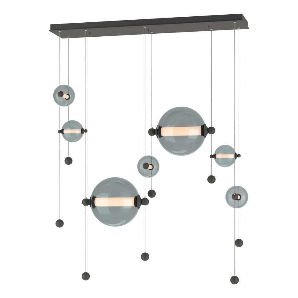 Hubbardton Forge - LED Pendant - Abacus - Natural Iron- Union Lighting Luminaires Decor