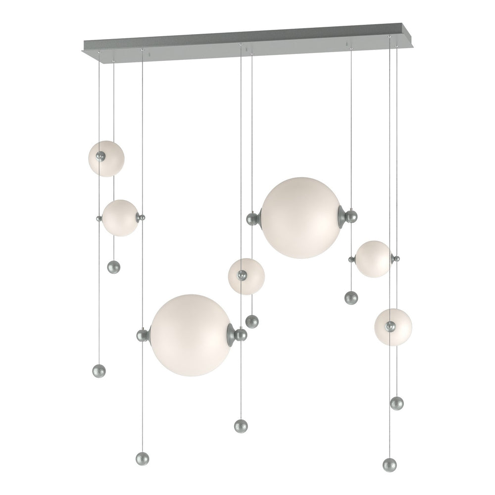 Hubbardton Forge - LED Pendant - Abacus - Vintage Platinum- Union Lighting Luminaires Decor
