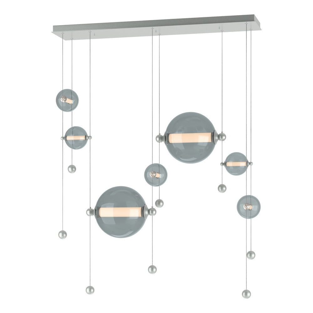 Hubbardton Forge - LED Pendant - Abacus - Vintage Platinum- Union Lighting Luminaires Decor