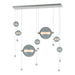 Hubbardton Forge - LED Pendant - Abacus - Vintage Platinum- Union Lighting Luminaires Decor