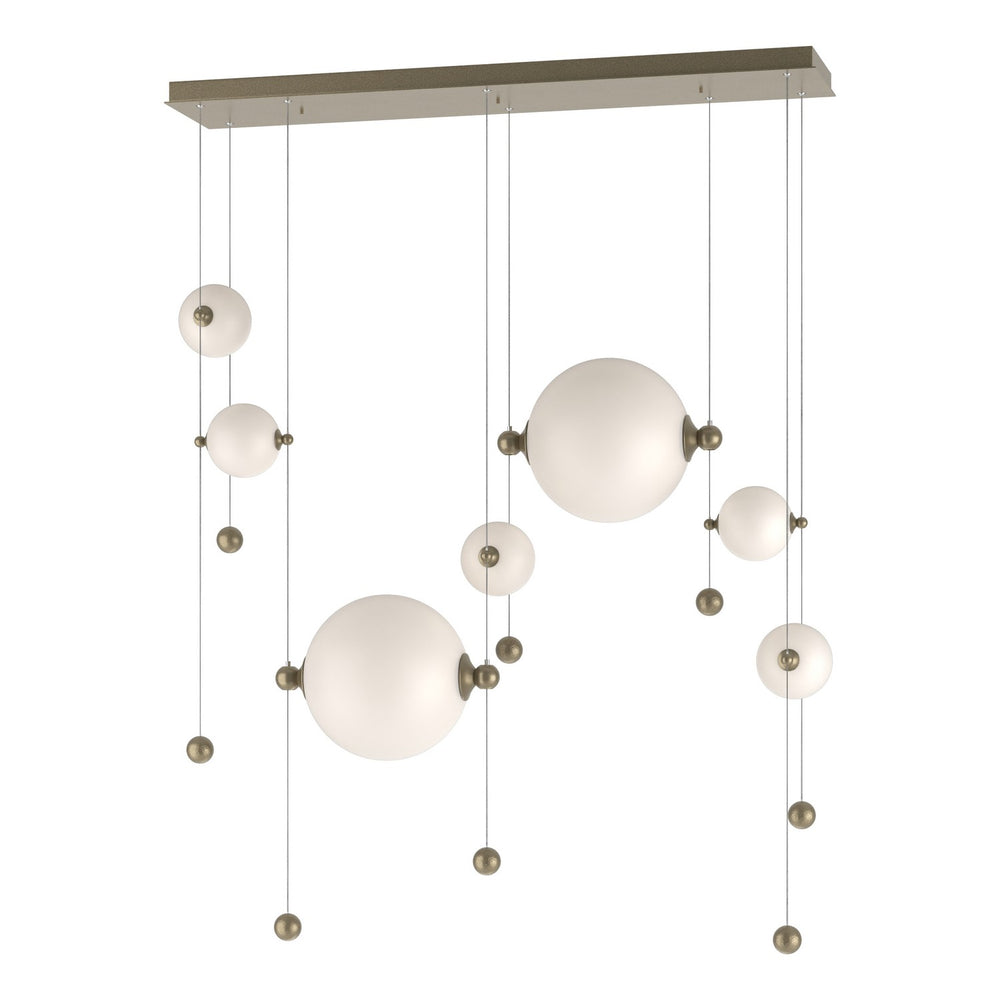 Hubbardton Forge - LED Pendant - Abacus - Soft Gold- Union Lighting Luminaires Decor