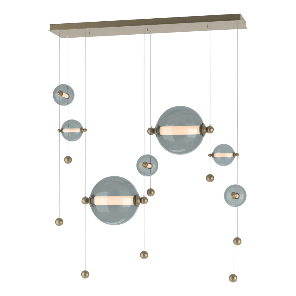 Hubbardton Forge - LED Pendant - Abacus - Soft Gold- Union Lighting Luminaires Decor