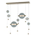 Hubbardton Forge - LED Pendant - Abacus - Soft Gold- Union Lighting Luminaires Decor