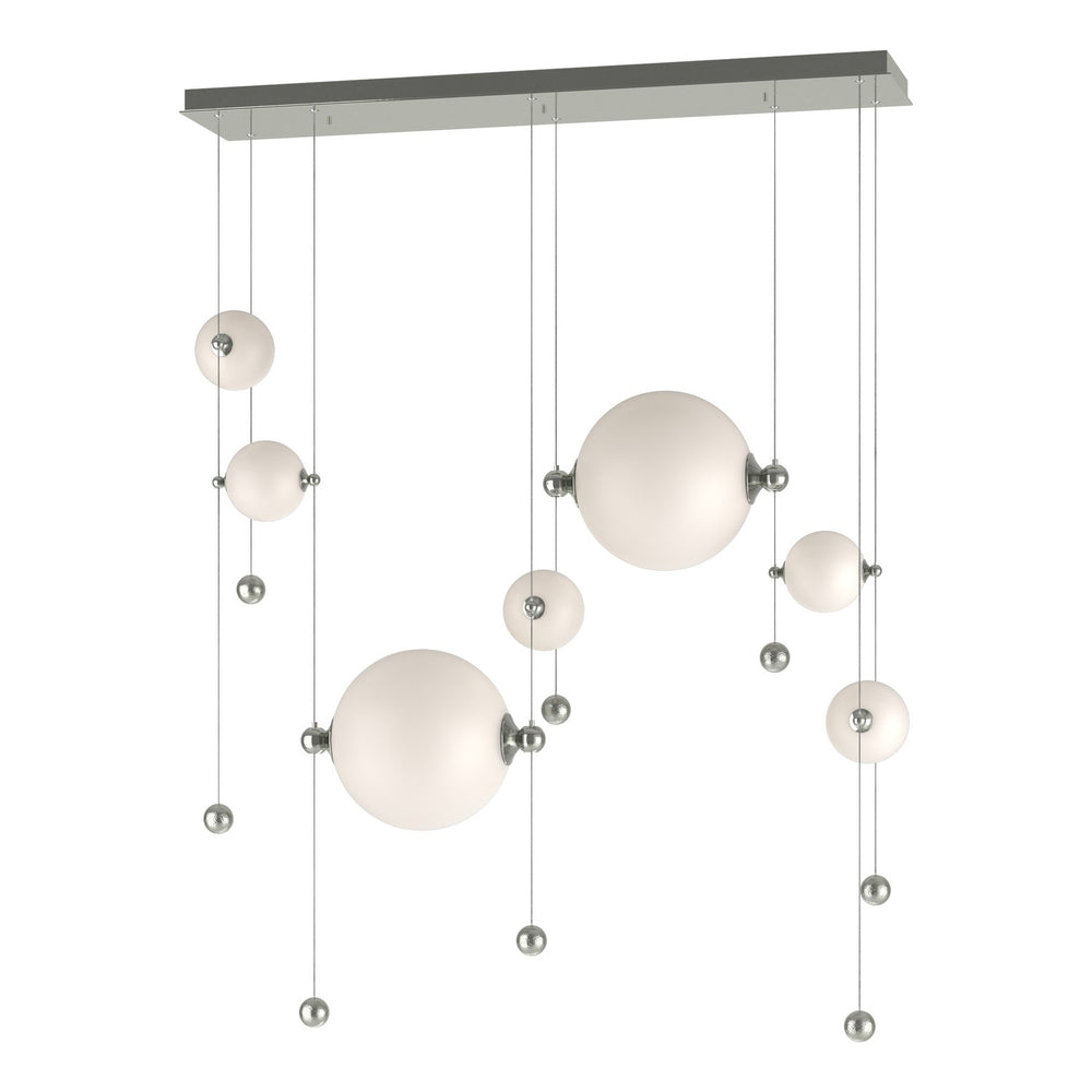 Hubbardton Forge - LED Pendant - Abacus - Sterling- Union Lighting Luminaires Decor