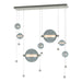 Hubbardton Forge - LED Pendant - Abacus - Sterling- Union Lighting Luminaires Decor