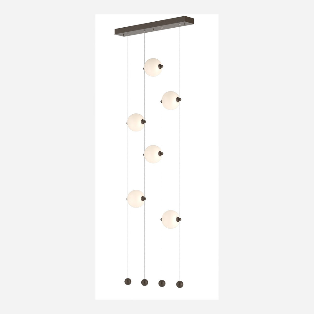 Hubbardton Forge - LED Pendant - Abacus - Bronze- Union Lighting Luminaires Decor