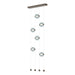 Hubbardton Forge - LED Pendant - Abacus - Bronze- Union Lighting Luminaires Decor