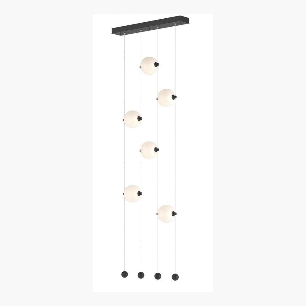 Hubbardton Forge - LED Pendant - Abacus - Black- Union Lighting Luminaires Decor