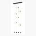 Hubbardton Forge - LED Pendant - Abacus - Black- Union Lighting Luminaires Decor