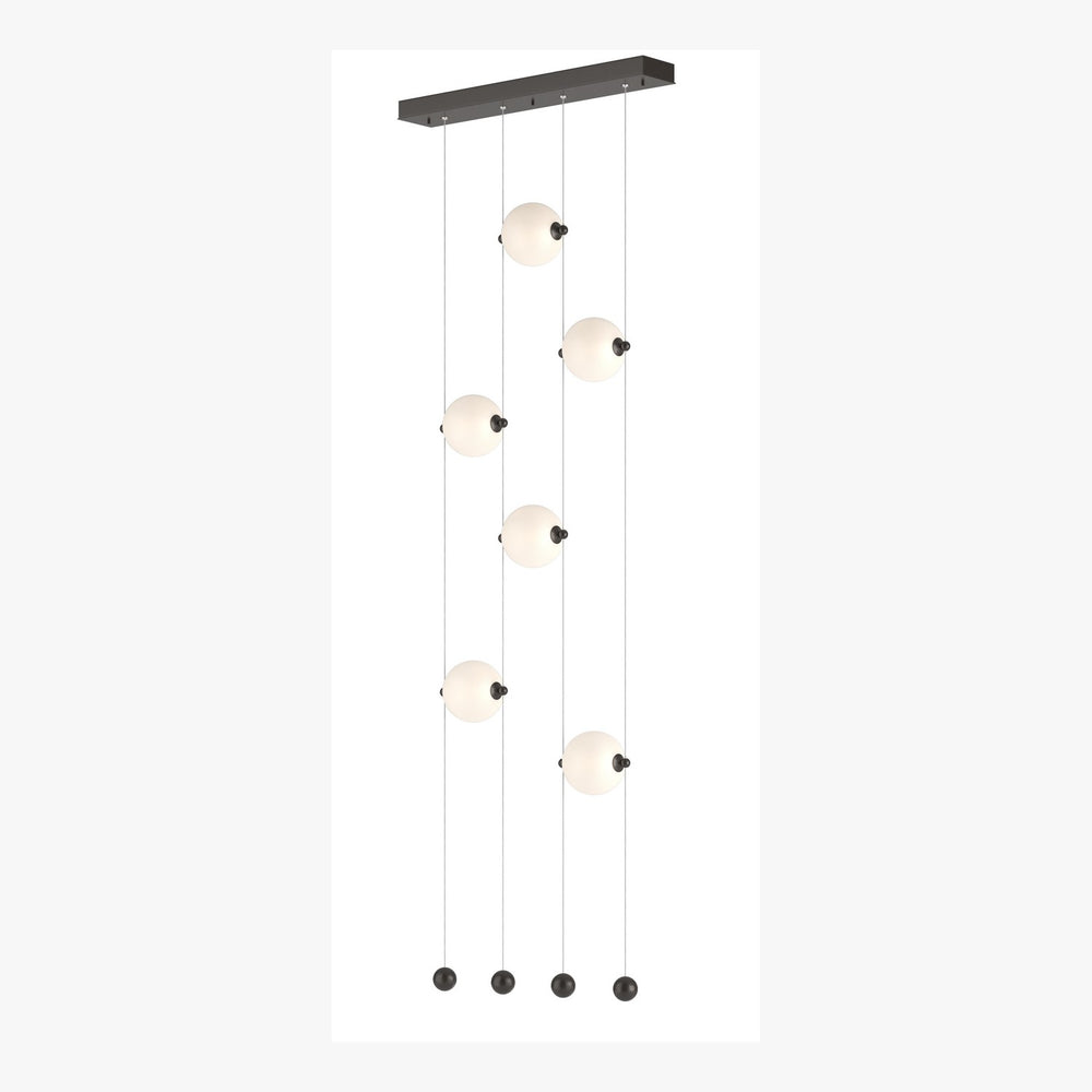 Hubbardton Forge - LED Pendant - Abacus - Oil Rubbed Bronze- Union Lighting Luminaires Decor