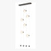 Hubbardton Forge - LED Pendant - Abacus - Oil Rubbed Bronze- Union Lighting Luminaires Decor