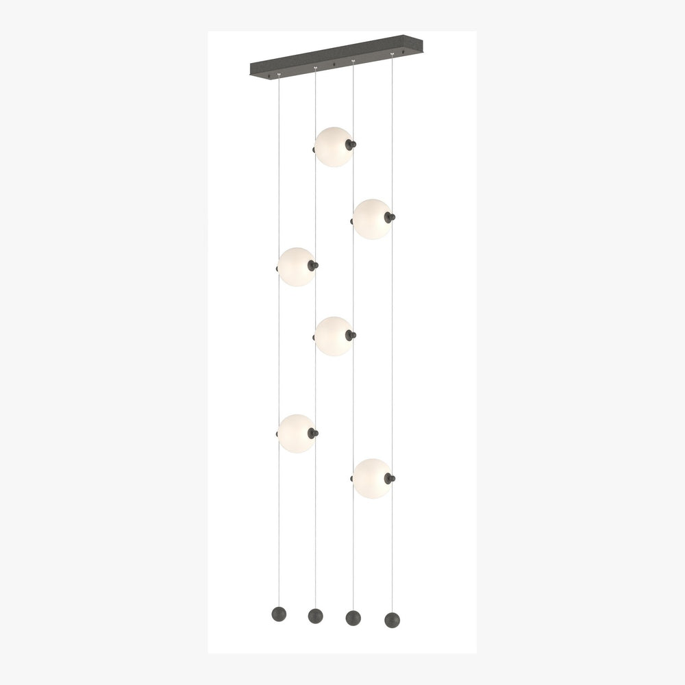 Hubbardton Forge - LED Pendant - Abacus - Natural Iron- Union Lighting Luminaires Decor