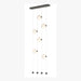 Hubbardton Forge - LED Pendant - Abacus - Natural Iron- Union Lighting Luminaires Decor
