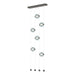 Hubbardton Forge - LED Pendant - Abacus - Natural Iron- Union Lighting Luminaires Decor