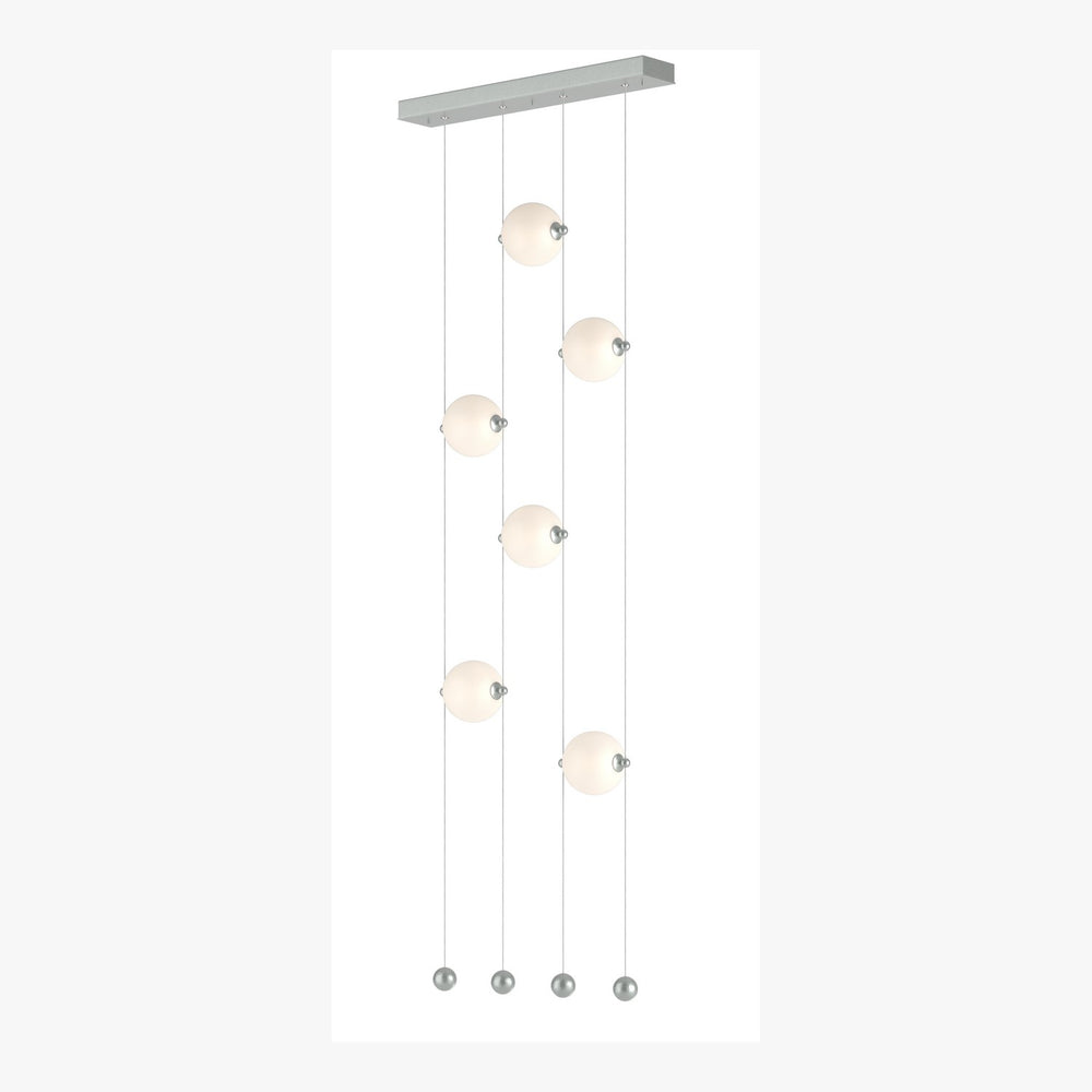 Hubbardton Forge - LED Pendant - Abacus - Vintage Platinum- Union Lighting Luminaires Decor