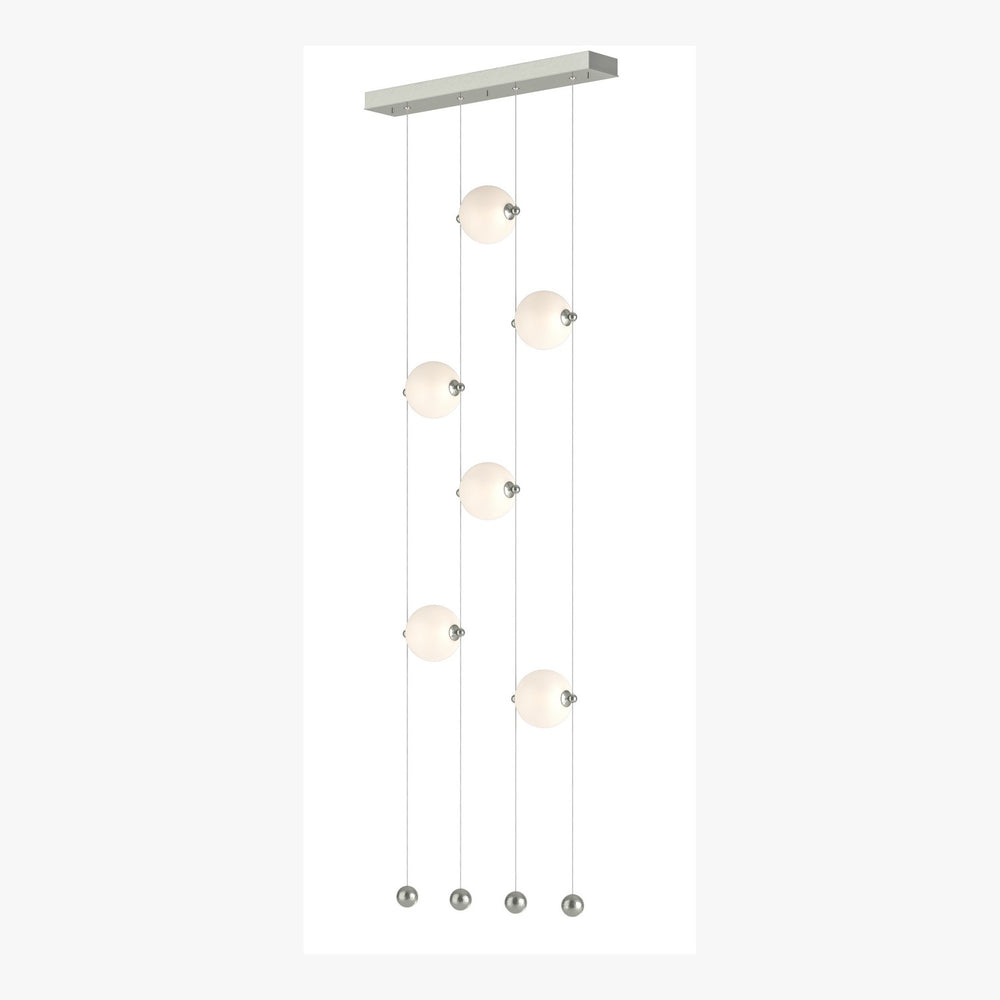 Hubbardton Forge - LED Pendant - Abacus - Sterling- Union Lighting Luminaires Decor