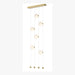 Hubbardton Forge - LED Pendant - Abacus - Modern Brass- Union Lighting Luminaires Decor