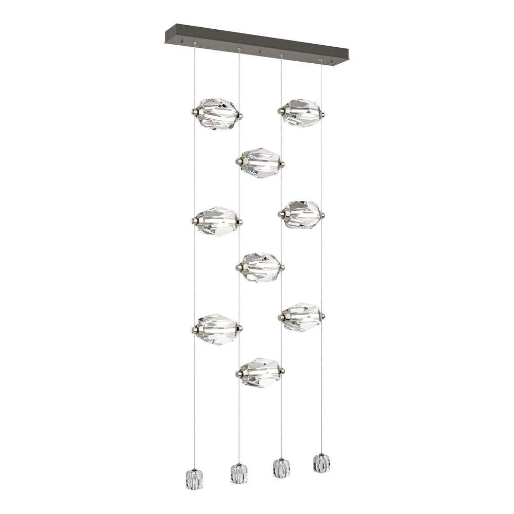 Hubbardton Forge - LED Pendant - Gatsby - Dark Smoke- Union Lighting Luminaires Decor