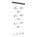 Hubbardton Forge - LED Pendant - Gatsby - Dark Smoke- Union Lighting Luminaires Decor