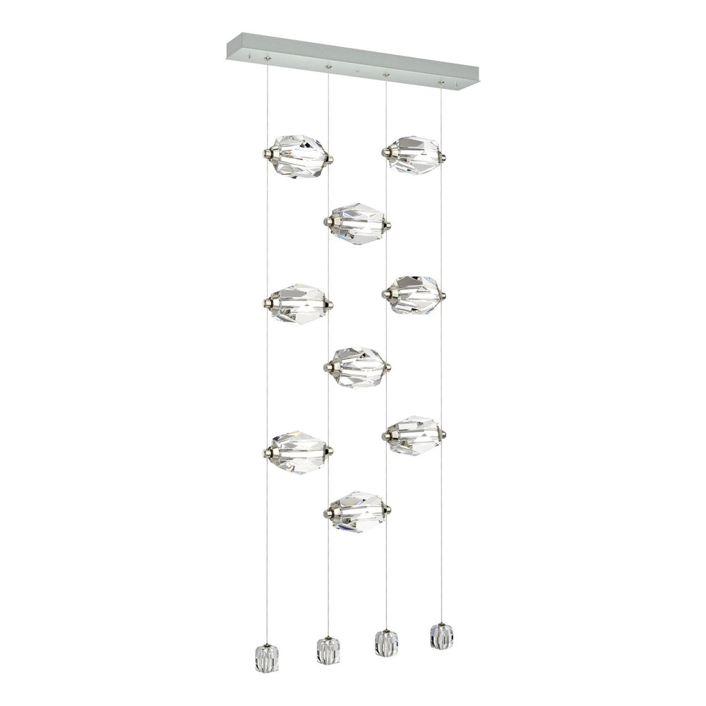 Hubbardton Forge - LED Pendant - Gatsby - Vintage Platinum- Union Lighting Luminaires Decor
