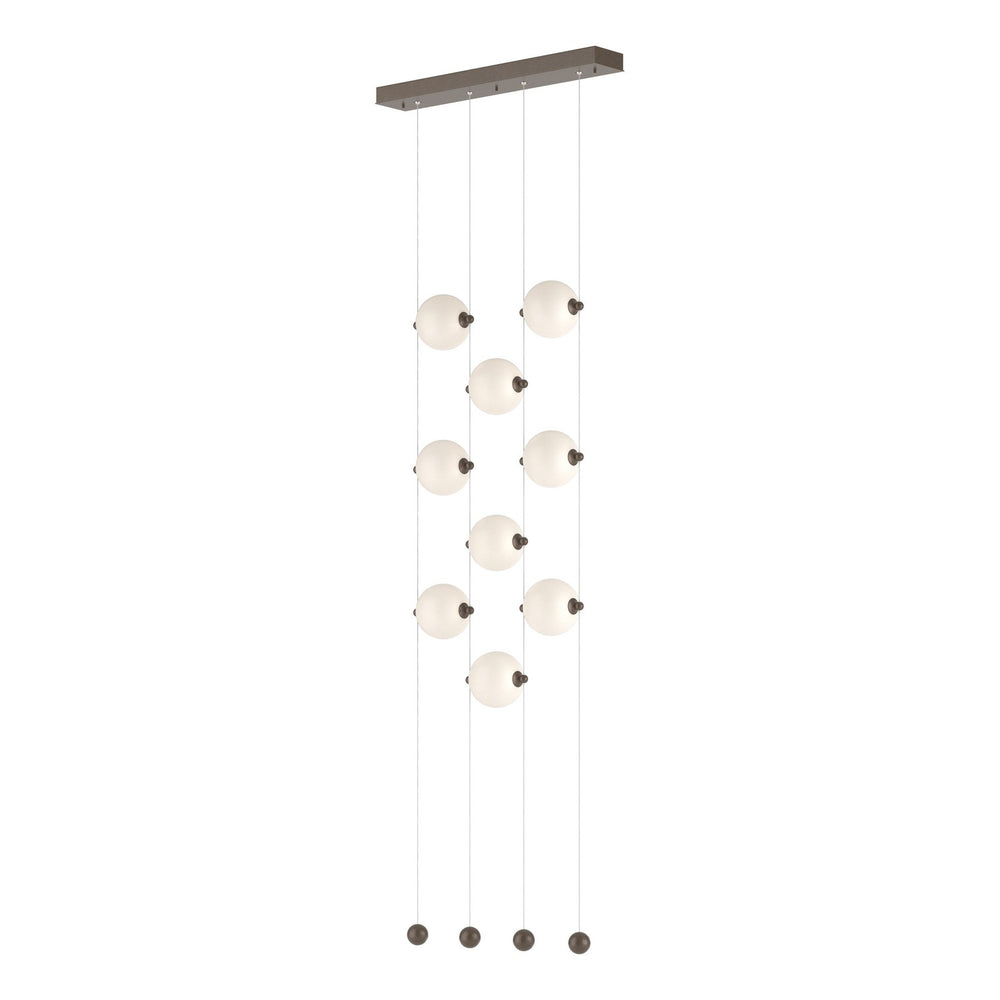 Hubbardton Forge - LED Pendant - Abacus - Bronze- Union Lighting Luminaires Decor