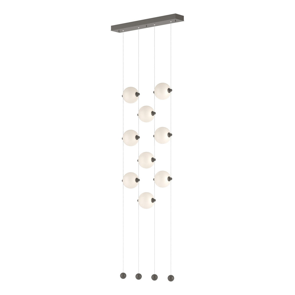 Hubbardton Forge - LED Pendant - Abacus - Dark Smoke- Union Lighting Luminaires Decor