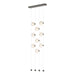 Hubbardton Forge - LED Pendant - Abacus - Dark Smoke- Union Lighting Luminaires Decor