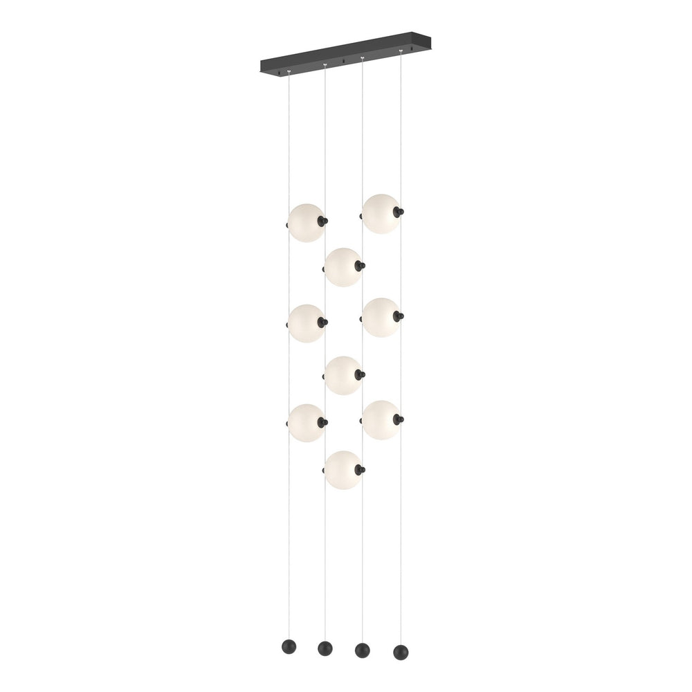 Hubbardton Forge - LED Pendant - Abacus - Black- Union Lighting Luminaires Decor