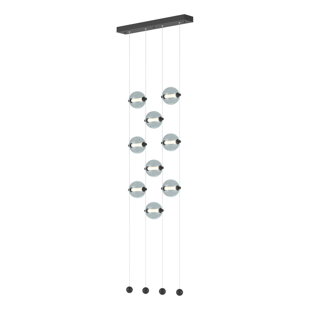 Hubbardton Forge - LED Pendant - Abacus - Black- Union Lighting Luminaires Decor