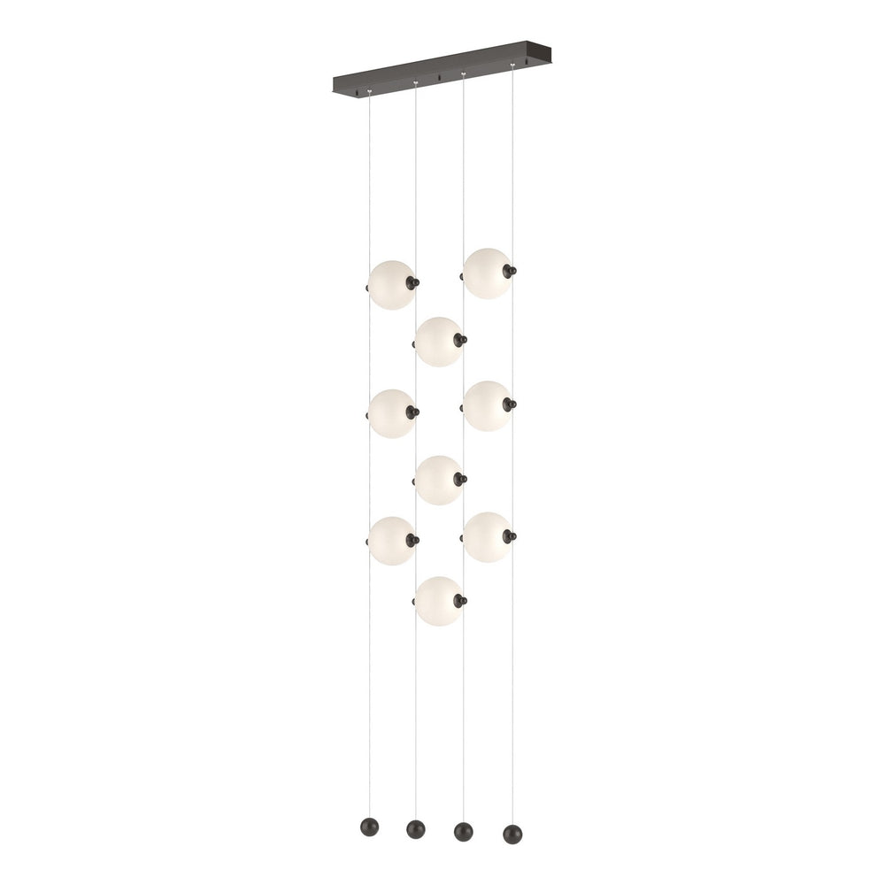 Hubbardton Forge - LED Pendant - Abacus - Oil Rubbed Bronze- Union Lighting Luminaires Decor
