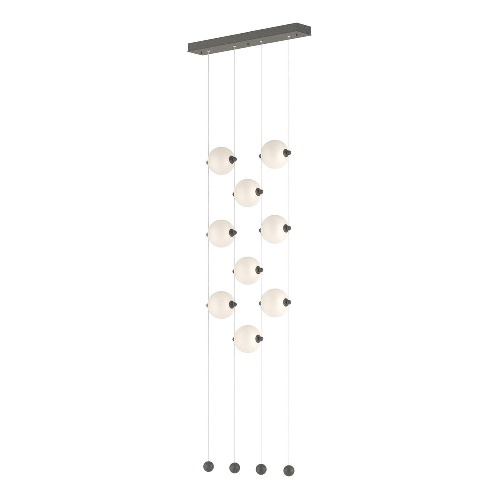 Hubbardton Forge - LED Pendant - Abacus - Natural Iron- Union Lighting Luminaires Decor