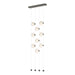 Hubbardton Forge - LED Pendant - Abacus - Natural Iron- Union Lighting Luminaires Decor