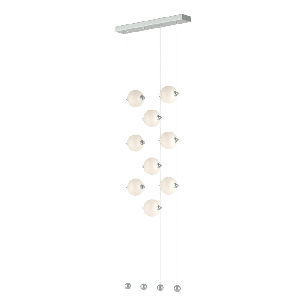 Hubbardton Forge - LED Pendant - Abacus - Vintage Platinum- Union Lighting Luminaires Decor