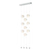 Hubbardton Forge - LED Pendant - Abacus - Vintage Platinum- Union Lighting Luminaires Decor