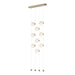 Hubbardton Forge - LED Pendant - Abacus - Soft Gold- Union Lighting Luminaires Decor